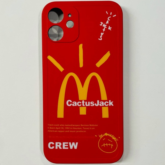 Accessories Travis Scott Cactus Mcdonalds Iphone 12 Mini Case
